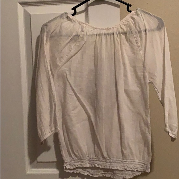 White embroidered top - Picture 4 of 4